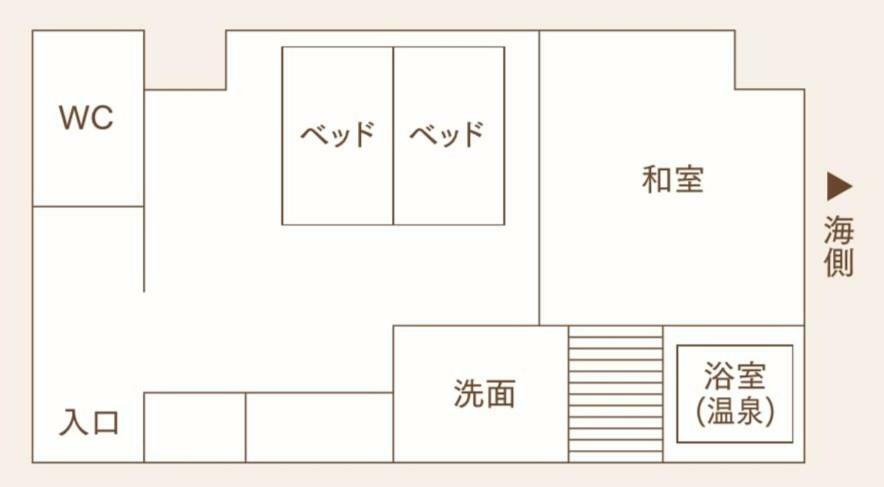 Iseya, Seaview Private Oceanside Bath Hotell Unzen Exteriör bild